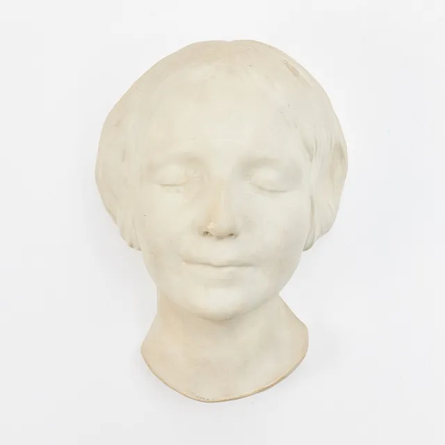 RELIEF, Dödsmask, Gips, Flickan från Saine.