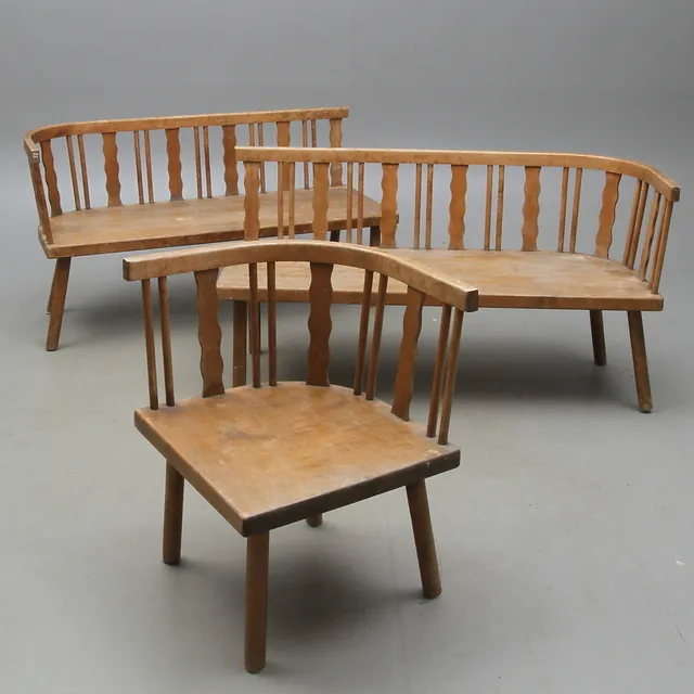 SOFFA, 3 delar, Nässjö, 1900-talets första hälft.