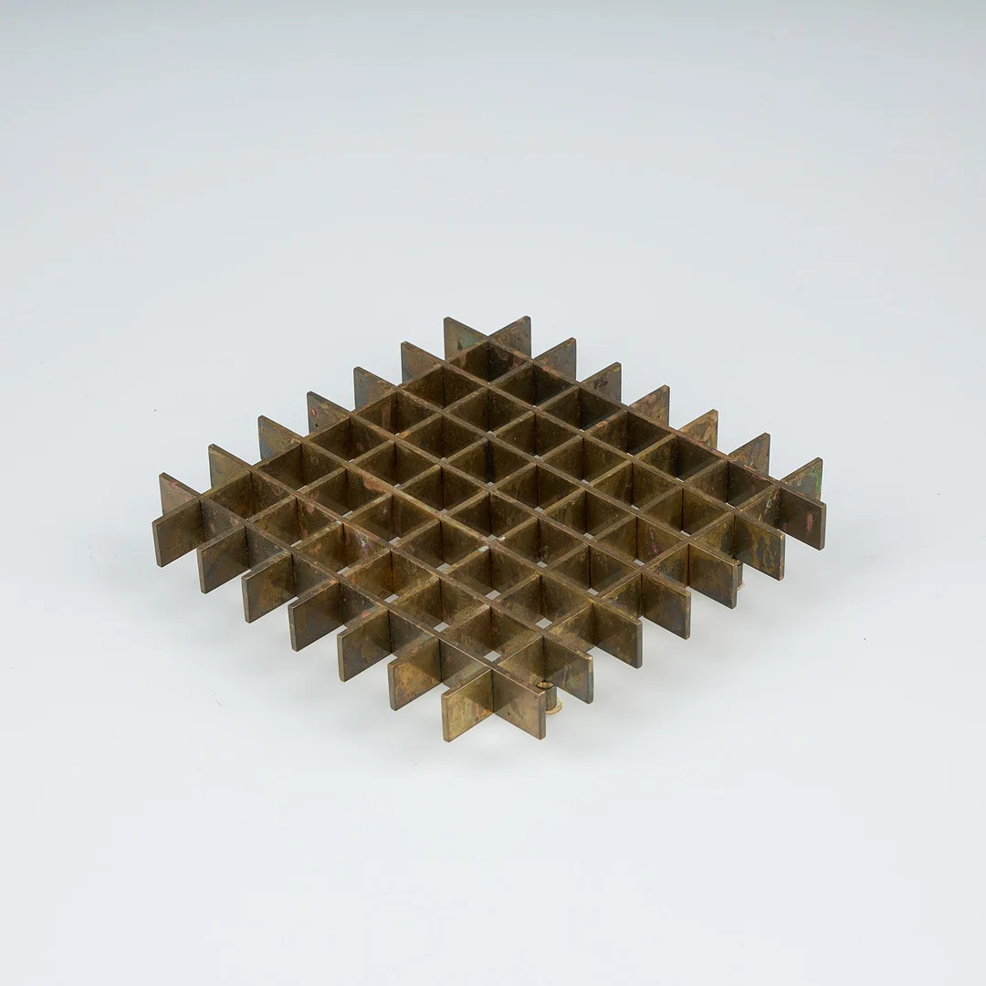 MAIJA HEIKINHEIMO. LJUSSTAKE, för Artek, 1960/70-tal. — Silver plated — Stockholms Auktionsverk Helsinki