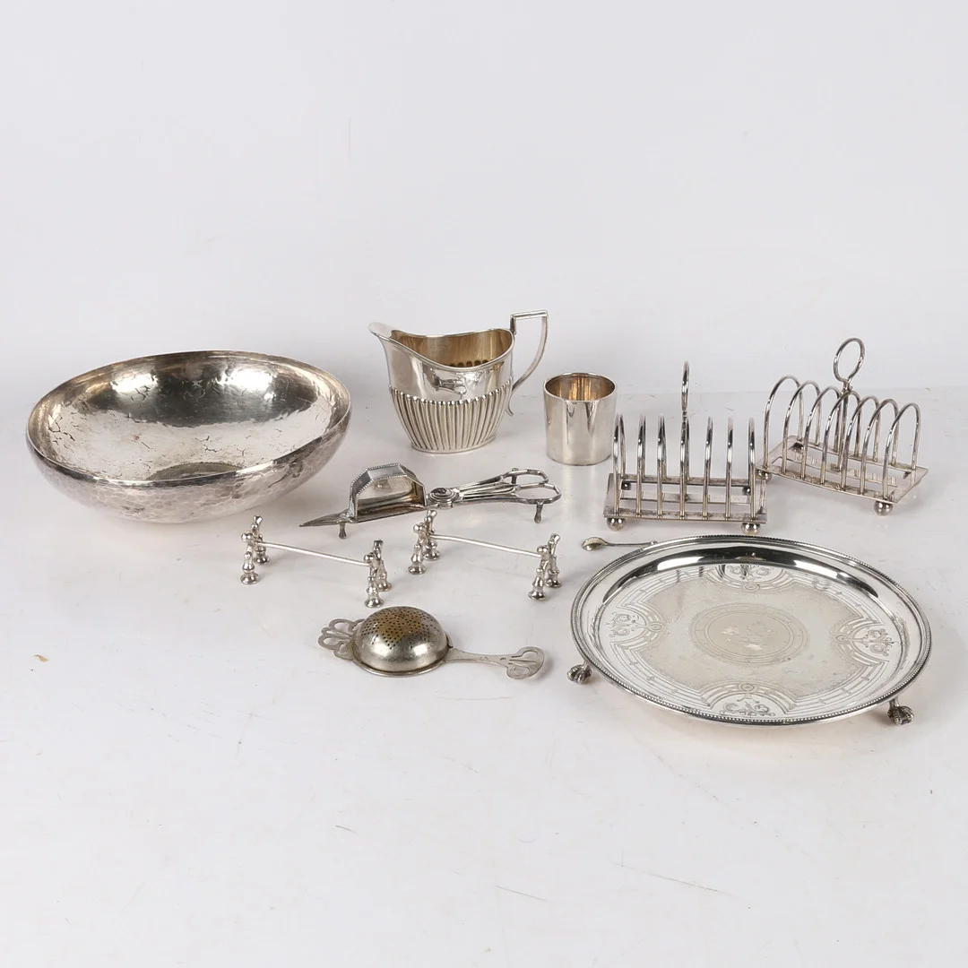 SILVER PLATED WARE. — Silver plated — Bishop & Miller