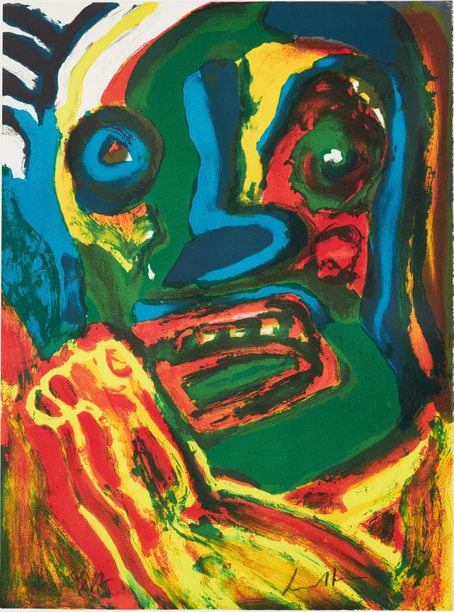 BENGT LINDSTRÖM. Färglitografi, numrerat i blyerts 108/150.