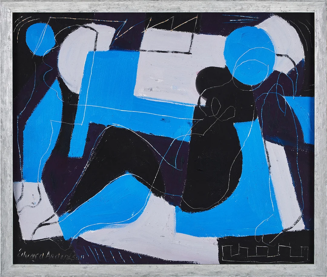 EDVARD ANDERSSON. "SUB LUNA". — Paintings — Stockholms Auktionsverk Magasin 5
