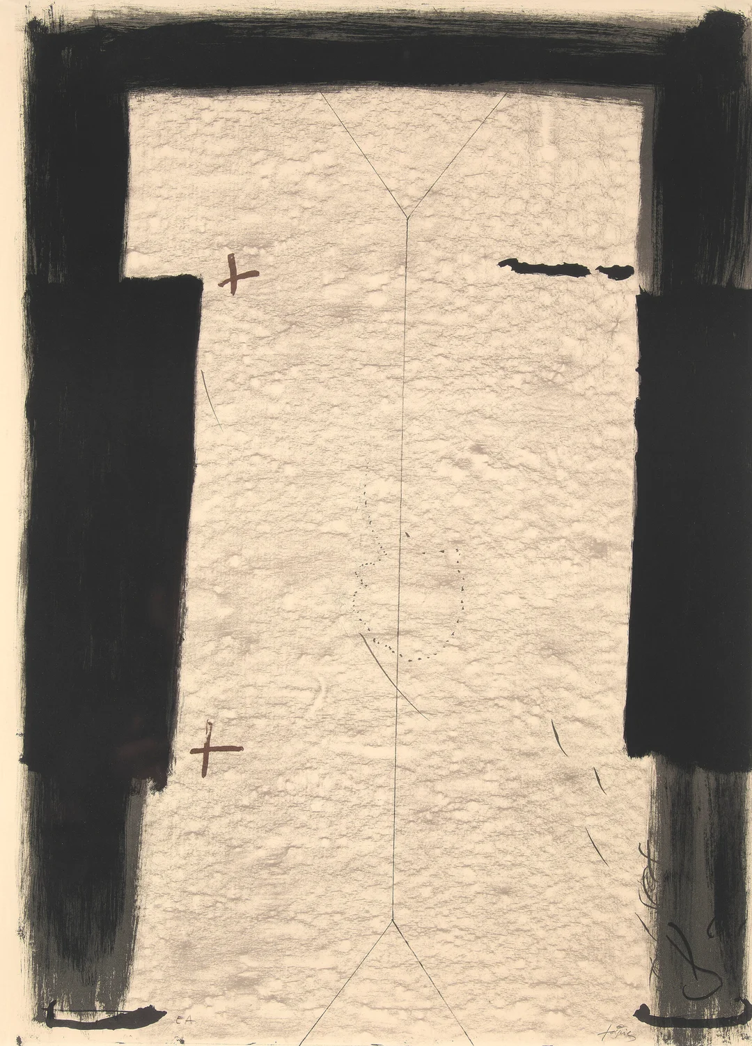 Tapies, Antoni — Uten tittel — Kunst/Grafikk — Blomqvist