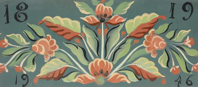 EINAR ENGMAN (1902-1960). oljemålning, kurbits, blomsterarrangemang.