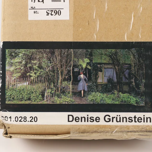 DENISE GRÜNSTEIN (FÖDD 1950). "Premiär", screentryck på duk, ur IKEA Art Event-serie, 2006.