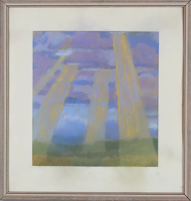 HARRY BOOSTRÖM. pastell, osignerad.