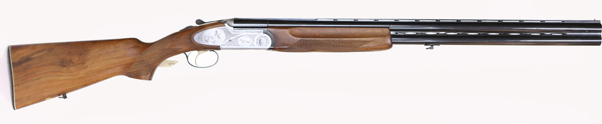 628. HAGELGEVÄR, italienskt, Enkelskott, fabrikat Husqvarna, modell 300C Prestige, kaliber 12/76, tillv.nr 88193. — Shotguns — Walter Borg