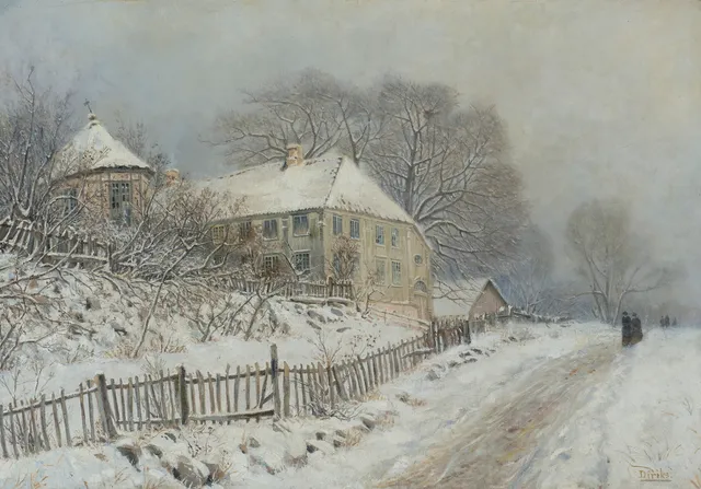 Diriks, Edvard — "Skrivergården i Drøbak"