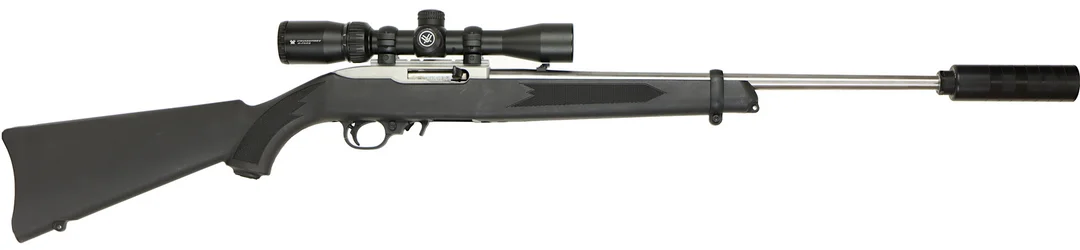 KULGEVÄR, fabrikat Ruger, modell 10/22 SS, kaliber .22lr, tillv.nr 0012-01338, se-nr A627.747/2023-01. — Rifles — Walter Borg