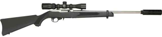 KULGEVÄR, fabrikat Ruger, modell 10/22 SS, kaliber .22lr, tillv.nr 0012-01338, se-nr A627.747/2023-01.