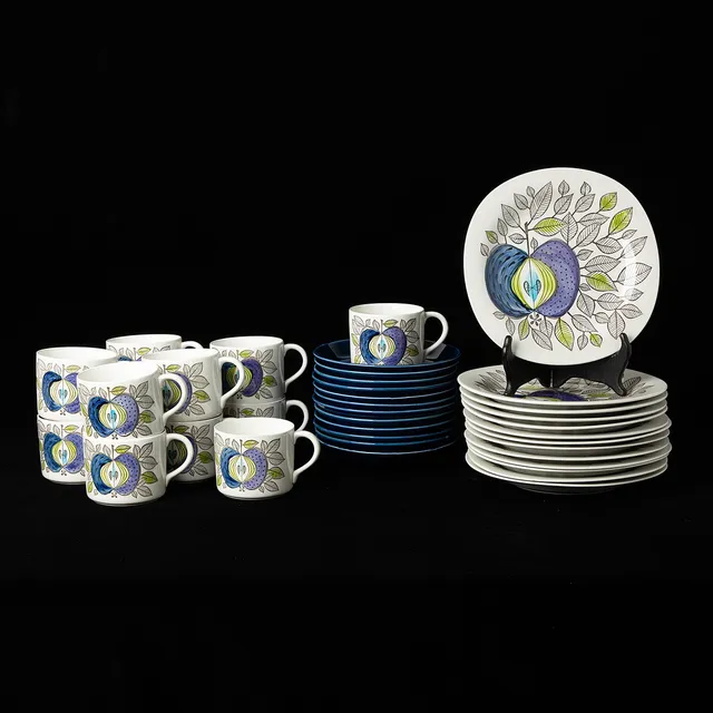 SIGRID RICHTER. "Eden", kaffeservis,25 delar, Rörstrand, 1960-tal.