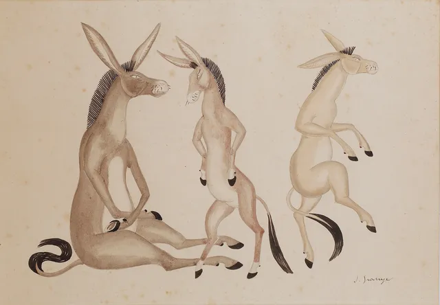 JOSEP GRANYER (1899–1983). Asnos.