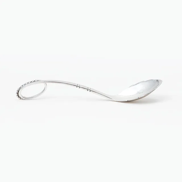 SOCKERSKED "ORNAMENTAL", sterlingsilver, Georg Jensen, Köpenhamn. Vikt ca 20 g.