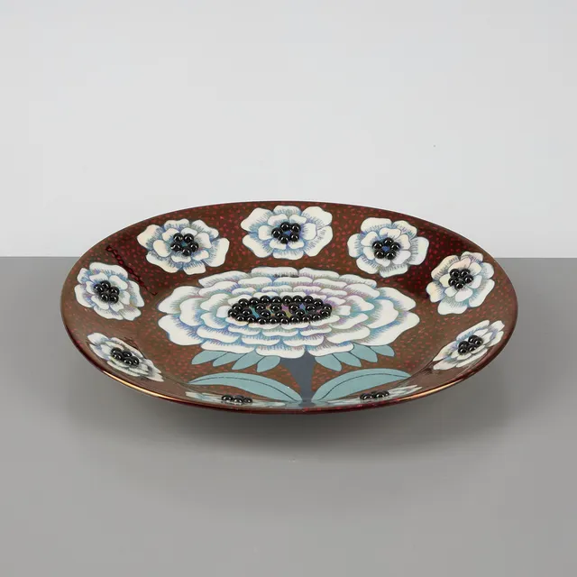 BIRGER KAIPIAINEN. FAT, "Fiori", märkt Arabia Art Made in Finland 1983, numrerat 853/2000.
