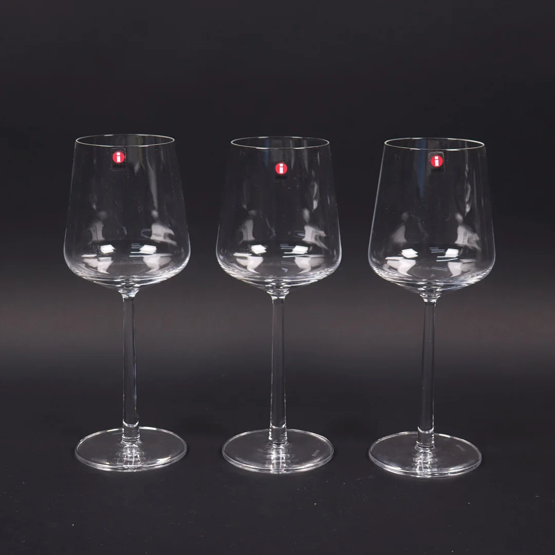 ALFREDO HÄBERLI. vinglas, 12 st, "Essence", Iittala, Finland. — Tableware — Markus Auktioner