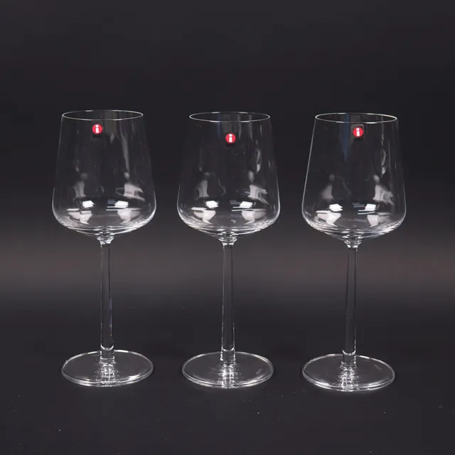 ALFREDO HÄBERLI. vinglas, 12 st, "Essence", Iittala, Finland.