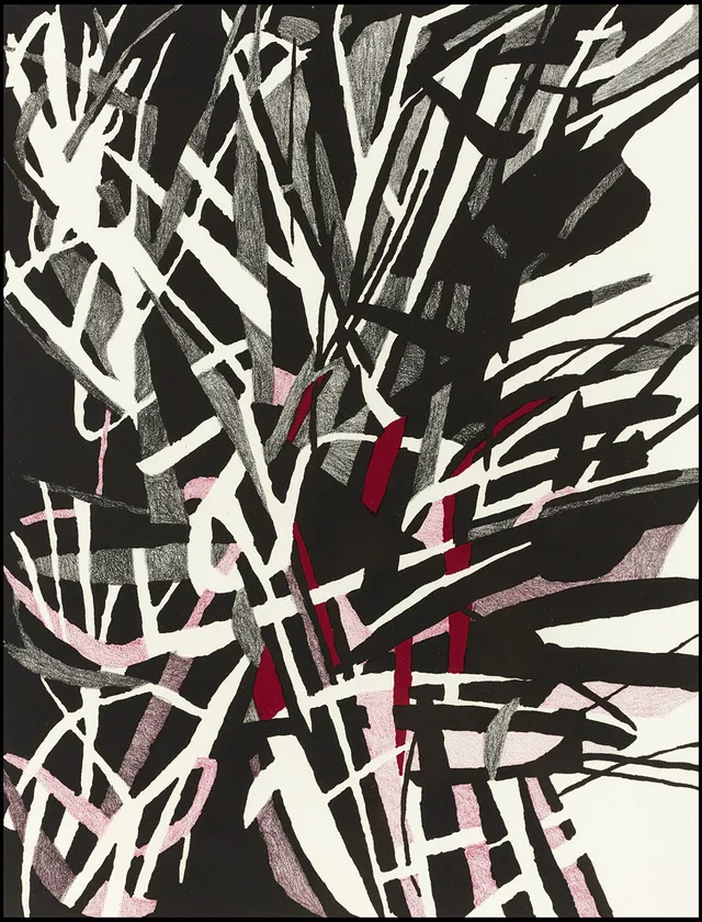 KARL AXEL PEHRSON (1921-2005). ”Polonäs", signerad och daterad KA Pehrson -60, numrerad 302/310, färglitografi.