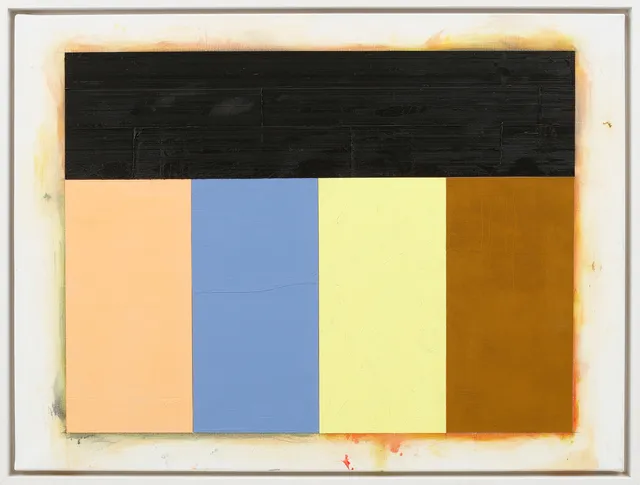 PETER HAHNE. "Polychromos II", olja på duk, signerad och daterad 2007 a tergo.