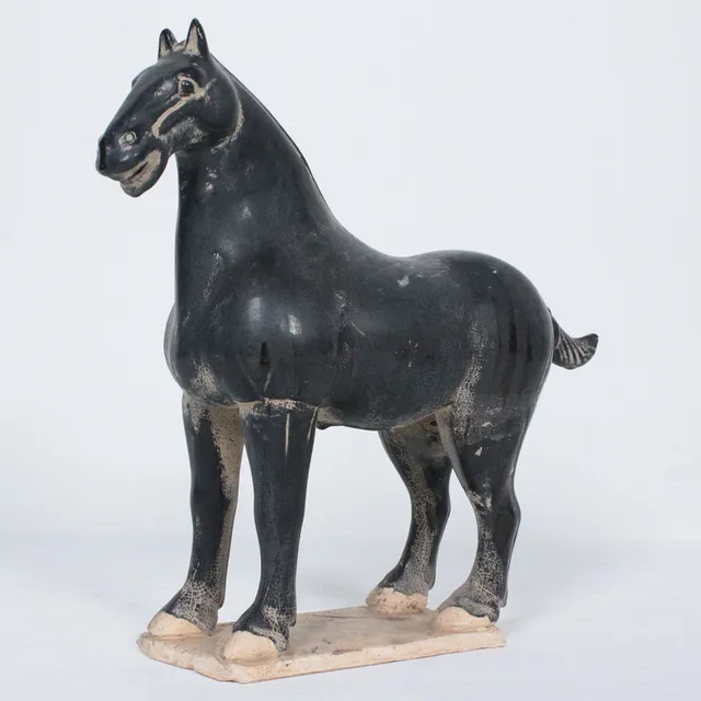 'Tang-Pferd', Terrakotta.