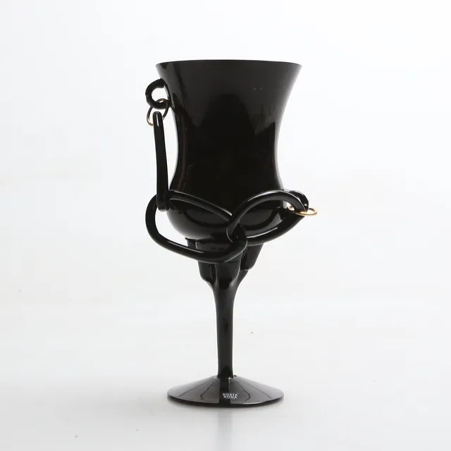 ÅSA JUNGNELIUS. POKAL, glas, Kosta Boda, Limiterad 300, signerad, modern.