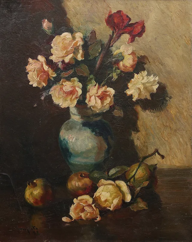 JOSEP SERRASANTA. Still life.