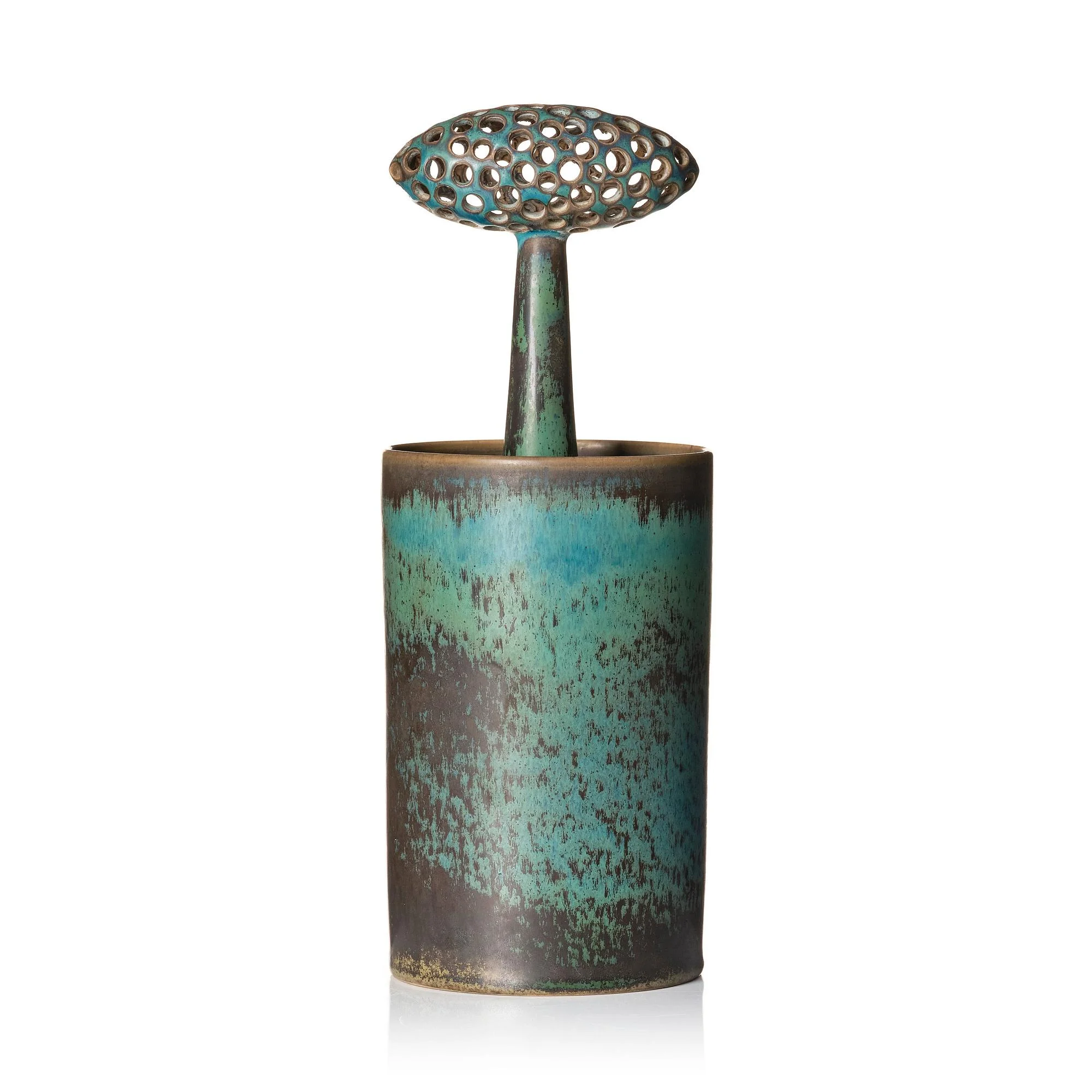 Stig Lindberg, vas/ skulptur, Gustavsbergs studio, ca 1960. — Bukowskis
