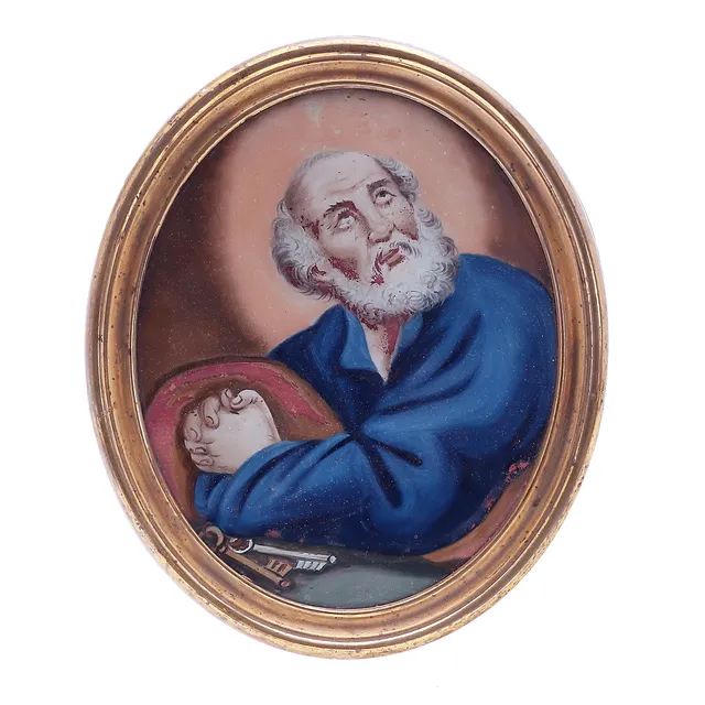 SPANISH SCHOOL, LATE 18TH CENTURY-FIRST THIRD OF THE 19TH CENTURY. Saint Peter.