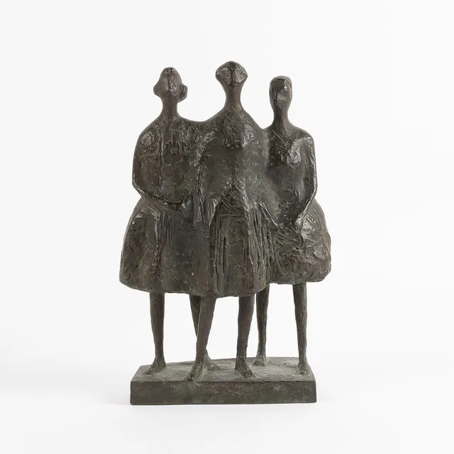 THURE THÖRN (1918-2005). Skulptur, brons, gjutarmärkt Siko Malmö, signerad T. Thörn samt numrerad V-X.