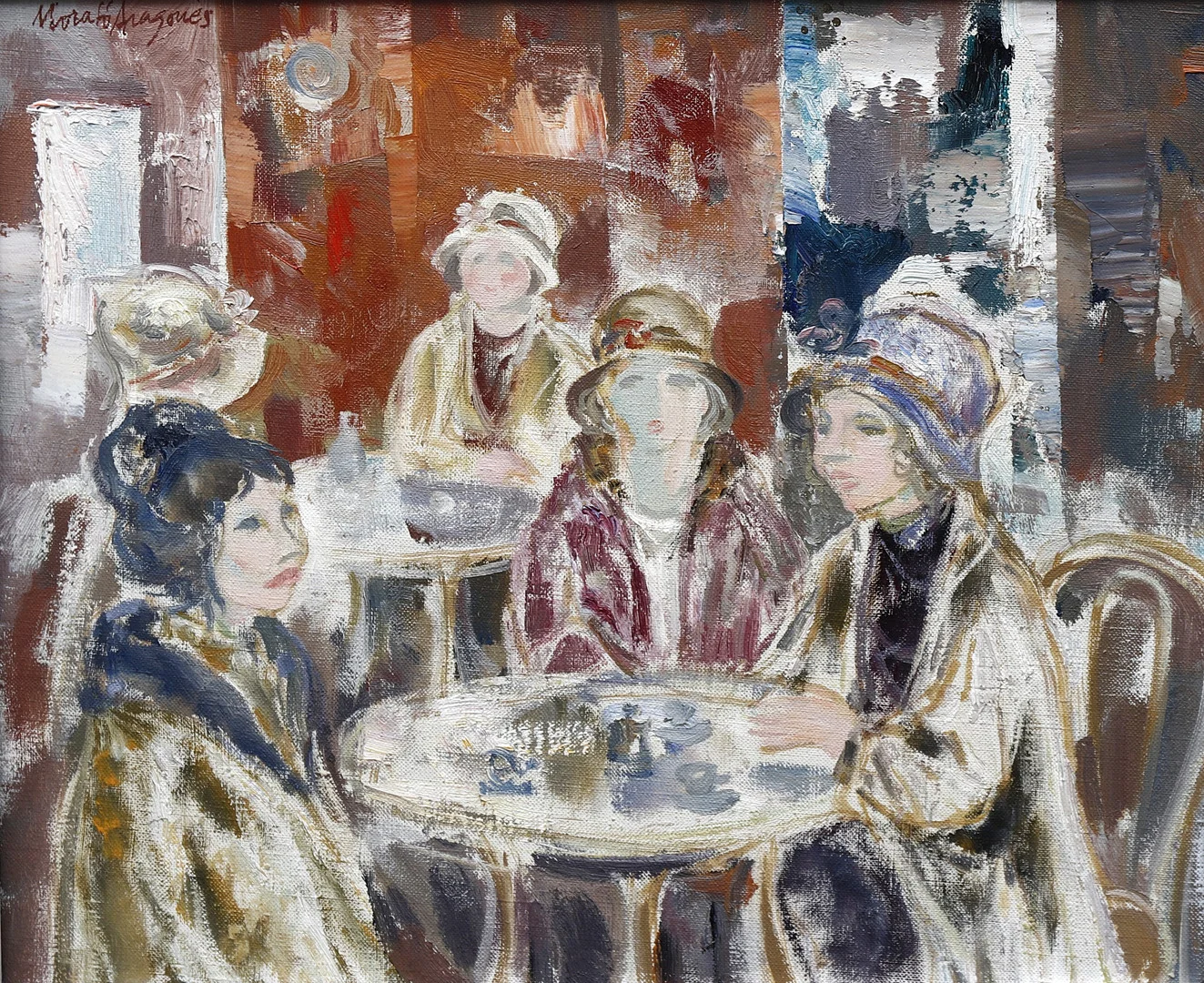 JOSEP MARIA MORATO ARAGONÉS. Interior. — Paintings — Balclis