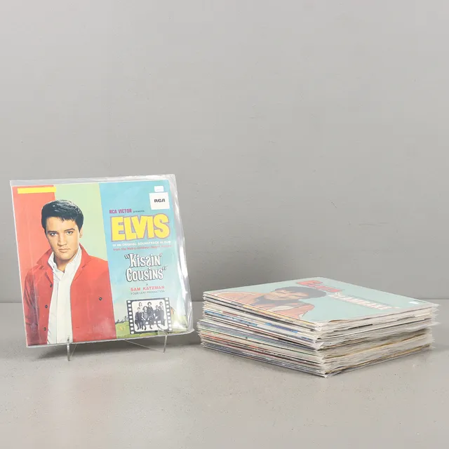 VINYLSKIVOR 27 stycken Elvis Presley.