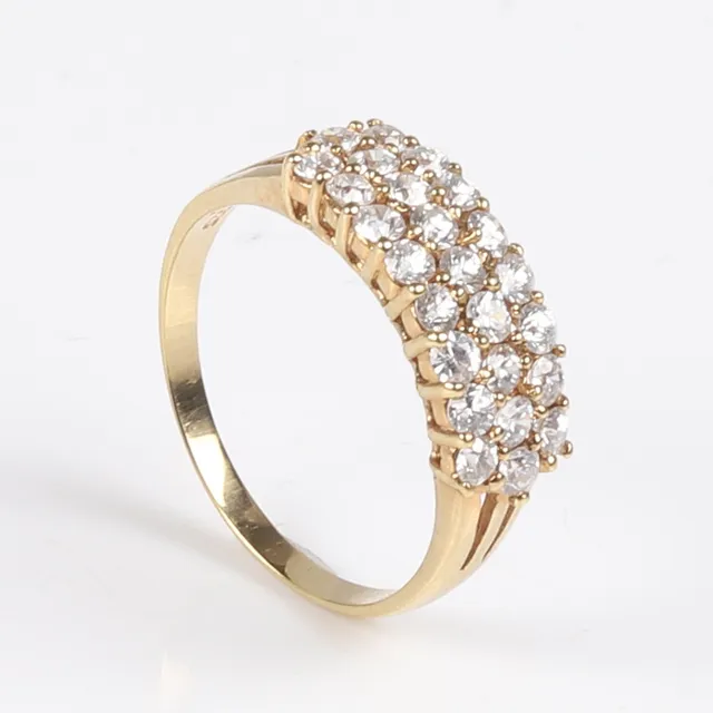 RING, Sterling silver, cubic zirkoner.