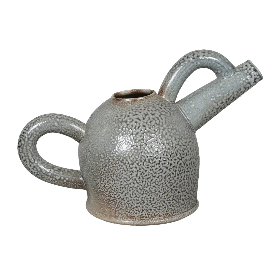 WALTER KEELER (B. 1942). A CERAMIC TEAPOT. — European — Bishop & Miller