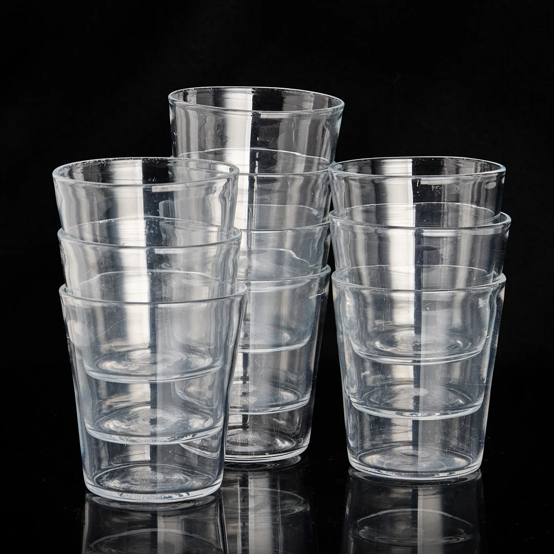 INGEGERD RÅMAN. Selterglas, 10 st, "Bellman", Skruf Glasbruk, signerade. — Tableware — Crafoord Auktioner Stockholm