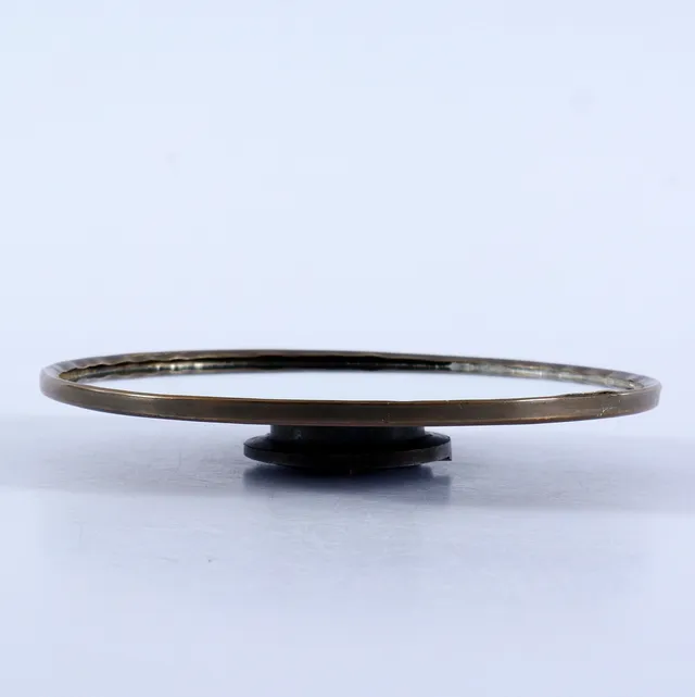 HANDSPEGEL, mässing, Art Deco, 1920/30-tal.
