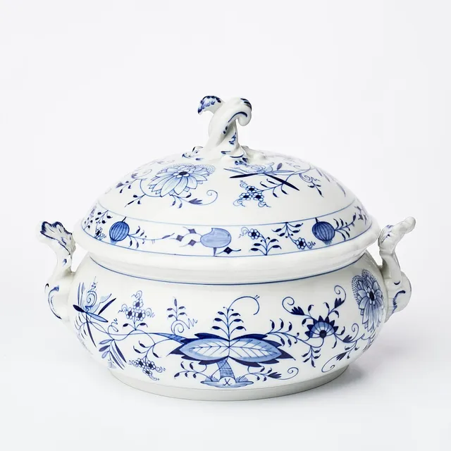 TERRIN, "Lökmönstret", porslin, Meissen, Tyskland, 1900-tal.