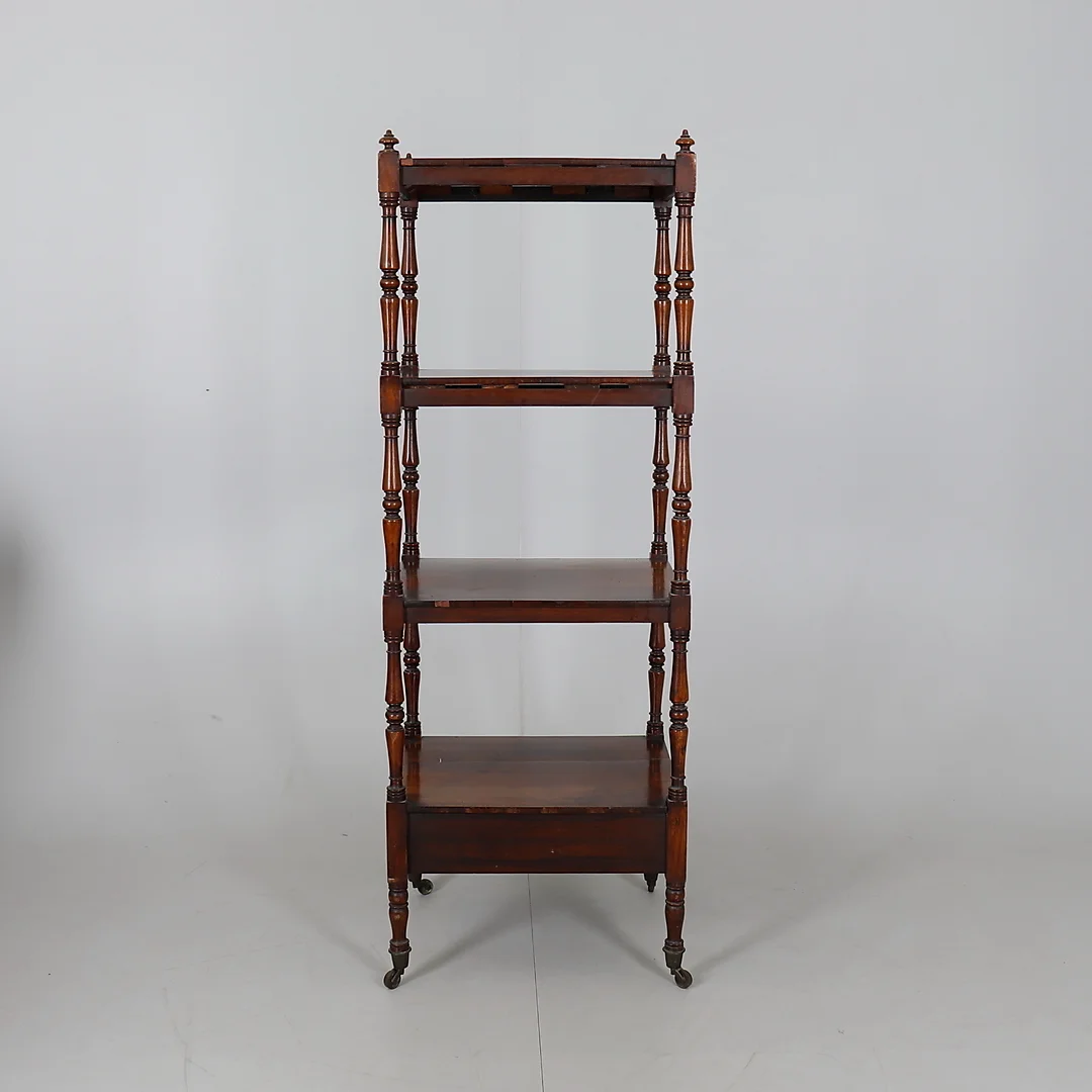 A VICTORIAN ROSEWOOD WHATNOT. — Cupboards, Cabinets & Shelves — Dreweatts Online