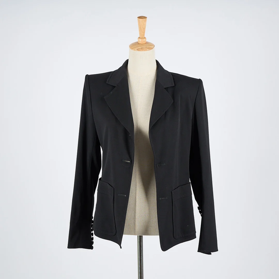 YVES SAINT LAURENT, rive gauche, kavaj. — Vintage & Designer Fashion — Stockholms Auktionsverk Helsinki