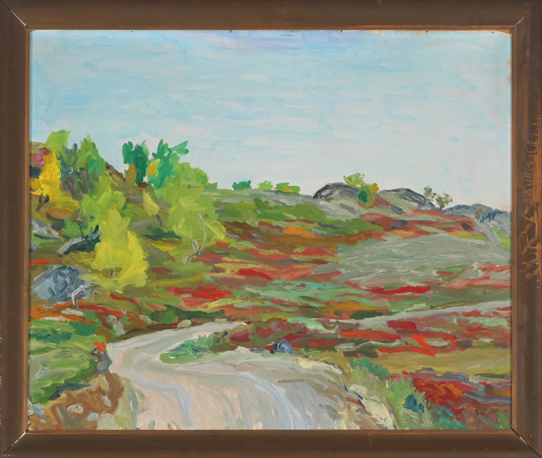 Frøysaa, Knut — "Høstdag" — Kunst/Maleri — Blomqvist