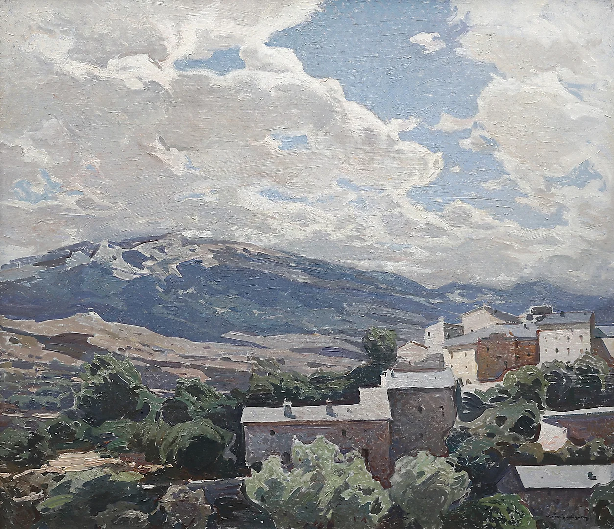 JOSEP PUIGDENGOLAS. No.8 Clouds in the Pyrenees. — Paintings — Balclis