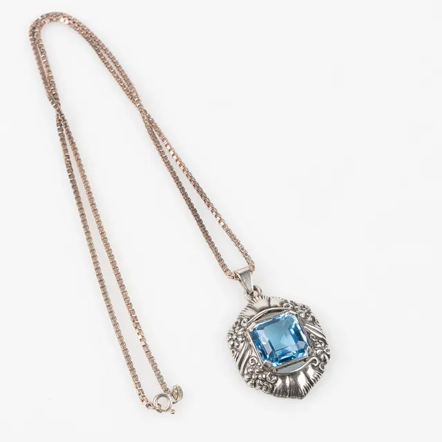 PER EMILSON. HÄNGE, silver, Laholm 1948.