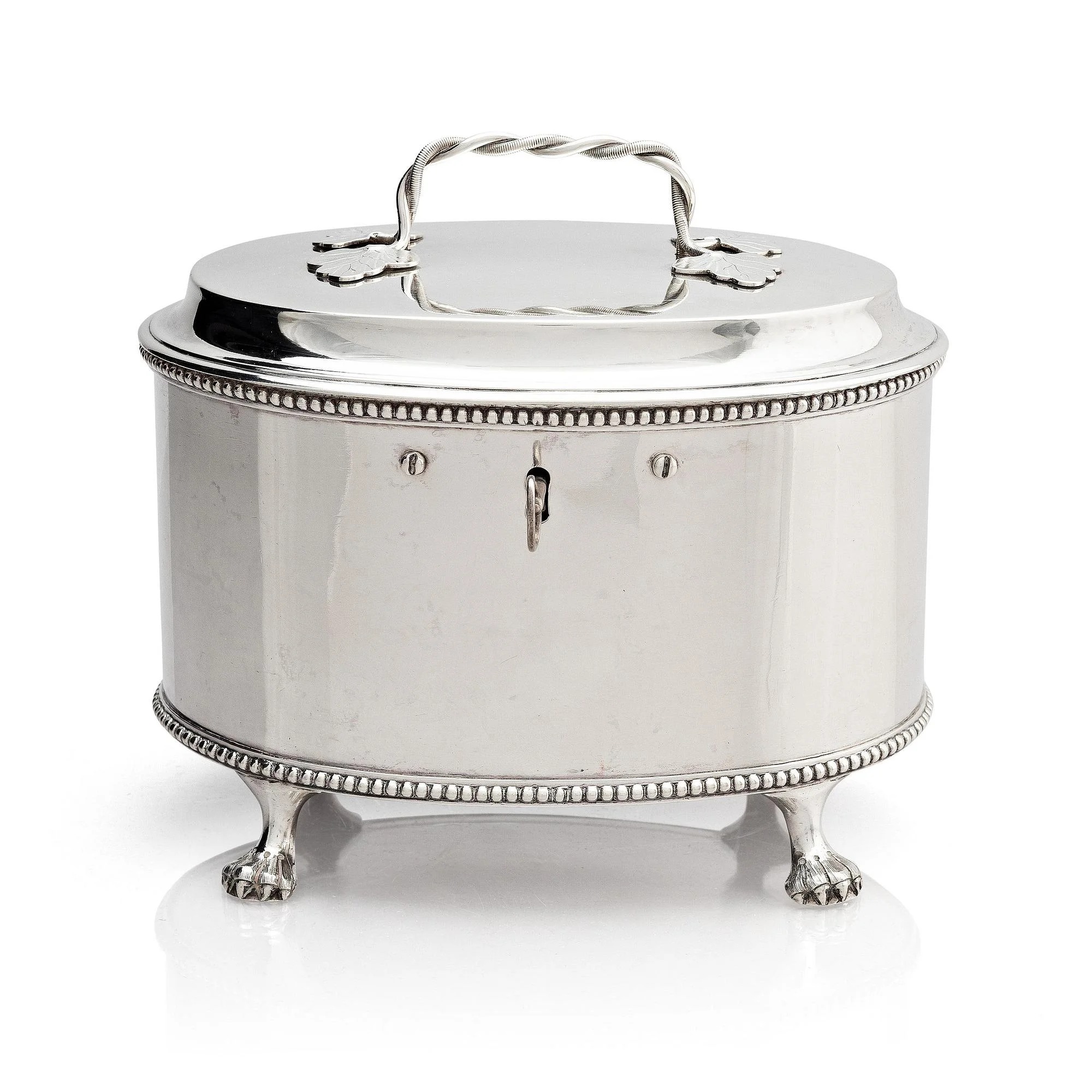 Johan Malmstedt, sockerskrin, silver, (verksam 1783-1831) Göteborg. Gustaviansk. — Bukowskis