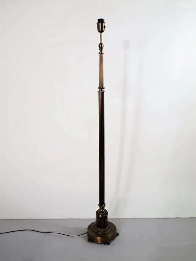 EINAR BÄCKSTRÖM. GOLVLAMPA, Malmö, empirstil.