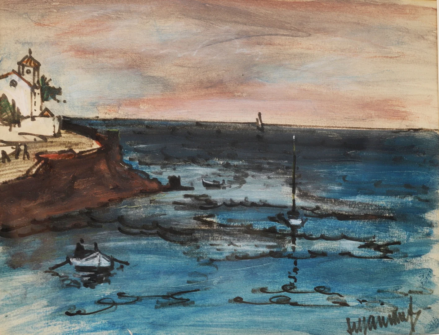 RAFAEL DURANCAMPS. COSTA BRAVA, ACUARELA SOBRE PAPEL. — Drawings — Barcelona Auctions