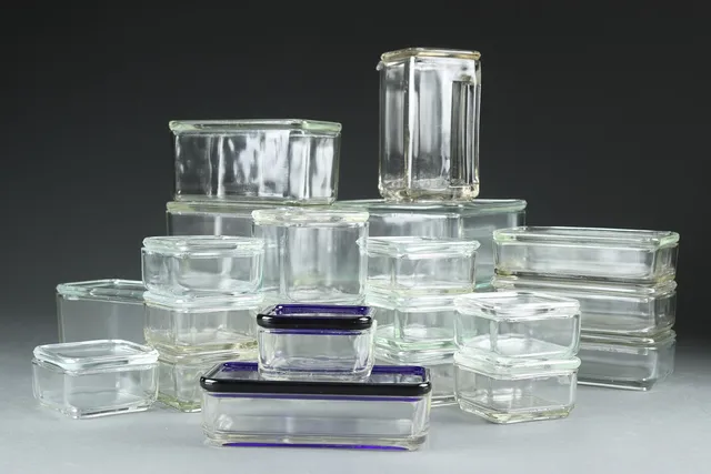 Wilhelm Wagenfeld mm. En samling opbevaringsglas (23)