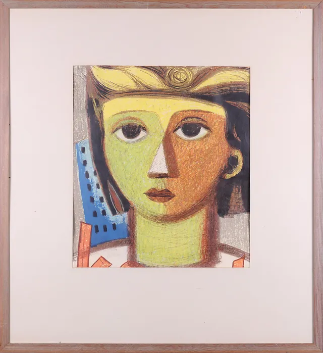 NILS WEDEL. TRYCK, litografiskt,signerad.