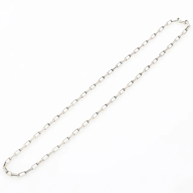 ANDERS HÖGBERG. Halskedja, sterlingsilver, längd 76 cm, Göteborg 1996.