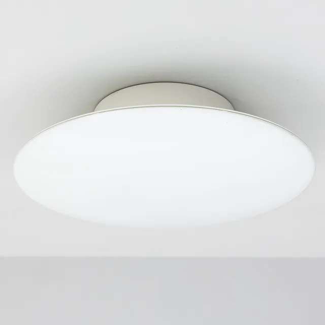 ARNE JACOBSEN. Vägglampa/takplafond, ”Eklipta” för Louis Poulsen, Danmark.