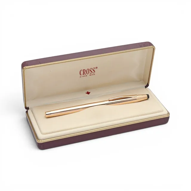 CROSS. Gold-plated 1506 fountain pen.
