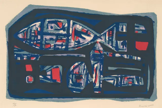 Manessier, Alfred — Poisson (fisk), 1953