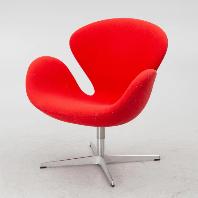 Arne Jacobsen, Fåtölj, "Svanen", Fritz Hansen, Danmark, 2000-tal.